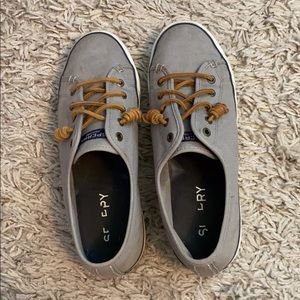 Women’s Thick Bottom Sperry Slide On Shoes